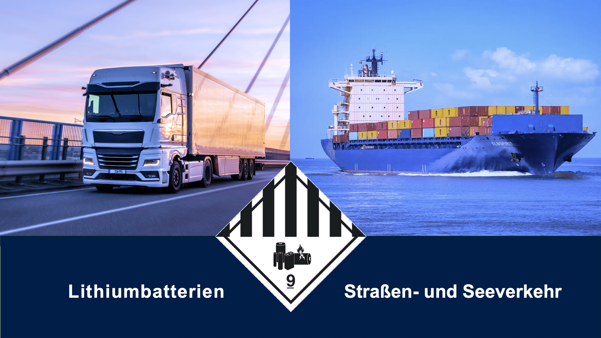Lithiumbatterien nach 1.3 ADR und 1.3 IMDG-Code